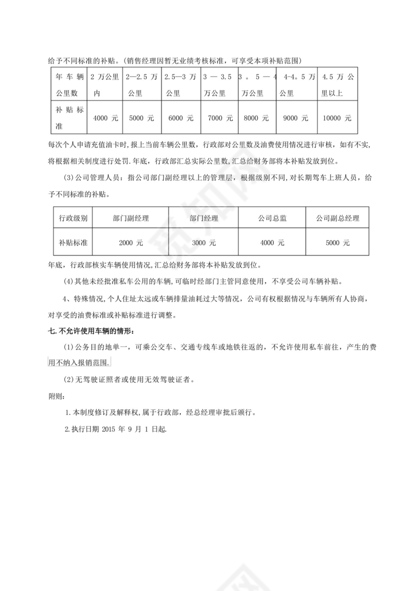 私车公用车辆管理制度.docx