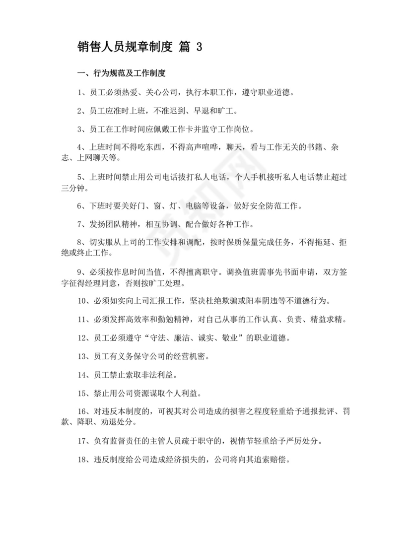 销售人员规章制度.docx