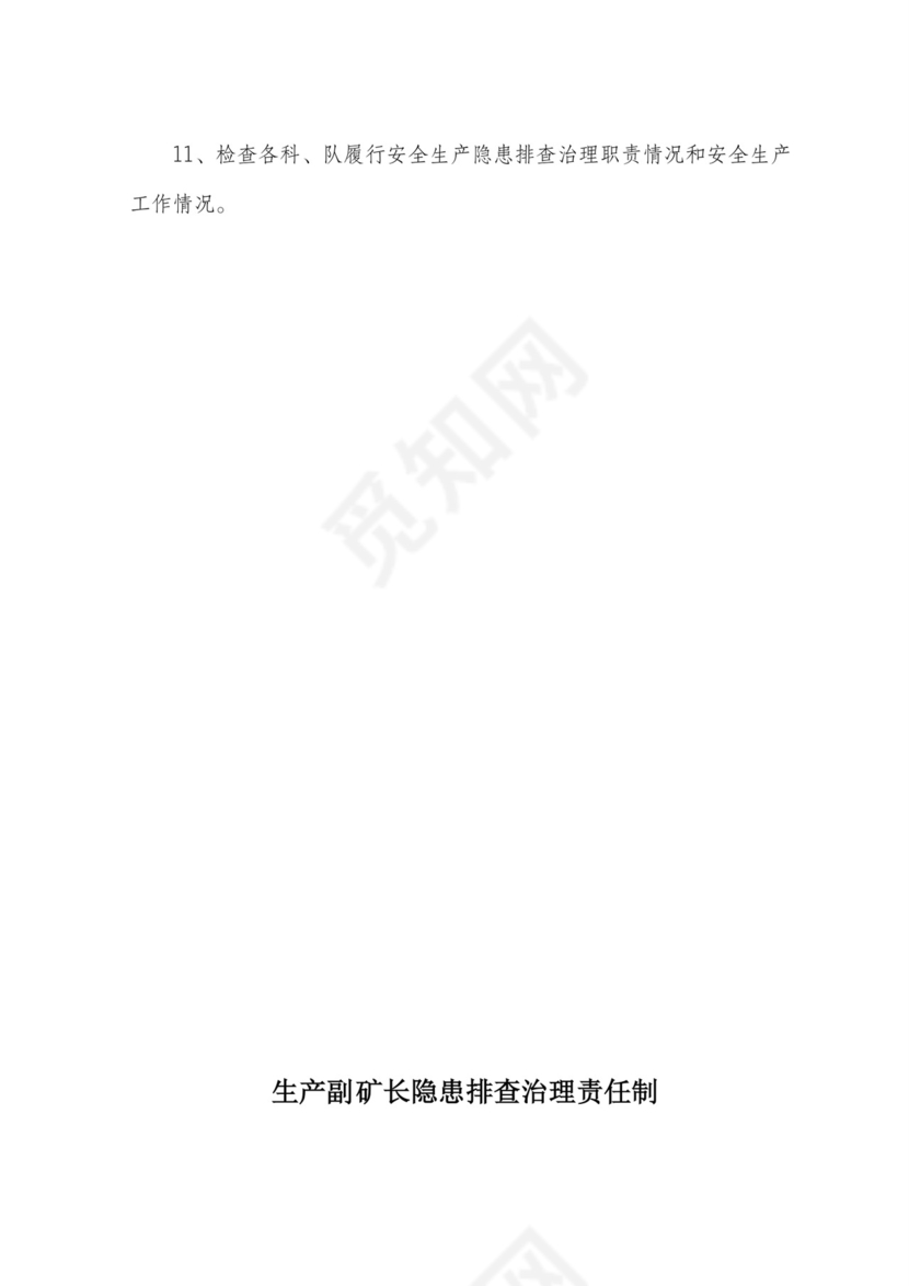 隐患排查治理责任制.doc