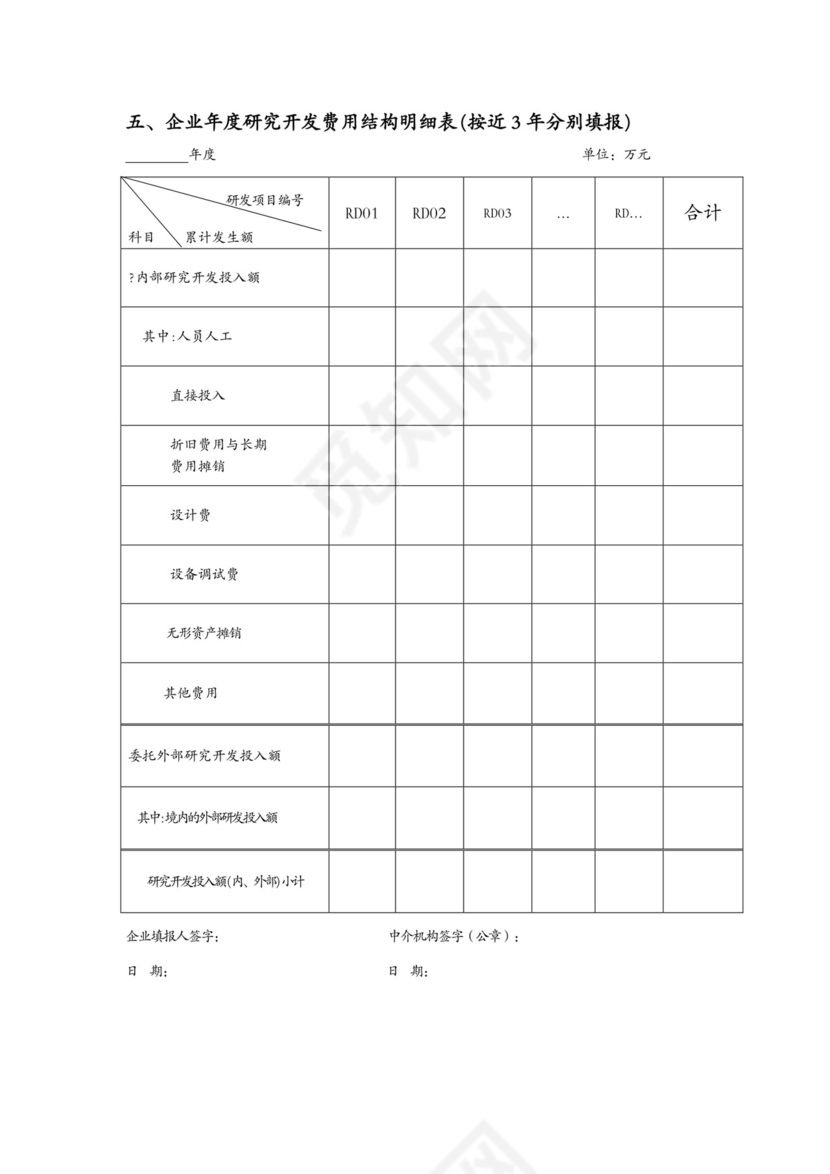 高新技术企业认定申请书.docx