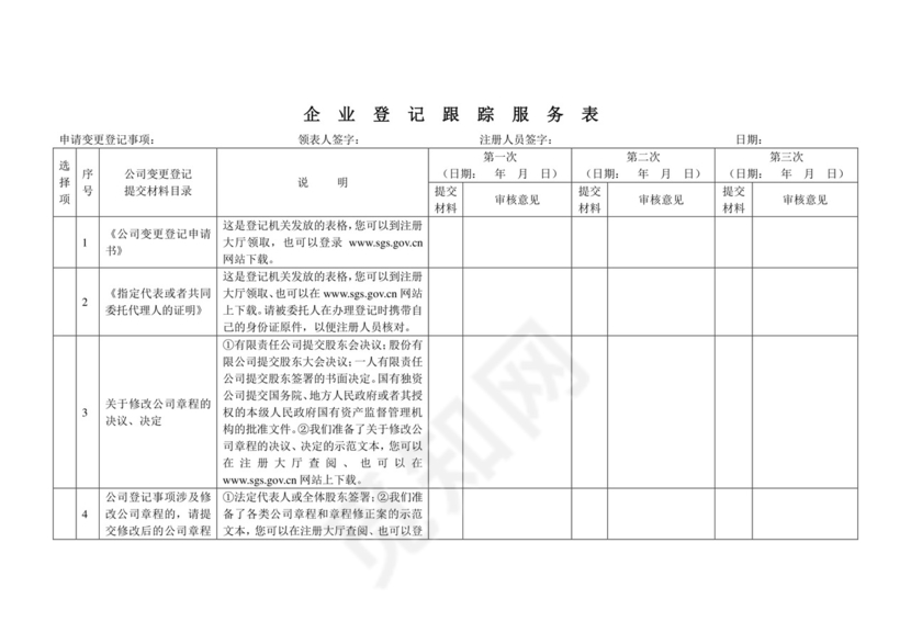 公司变更登记申请书.doc