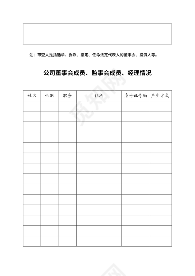 公司设立登记申请书.doc