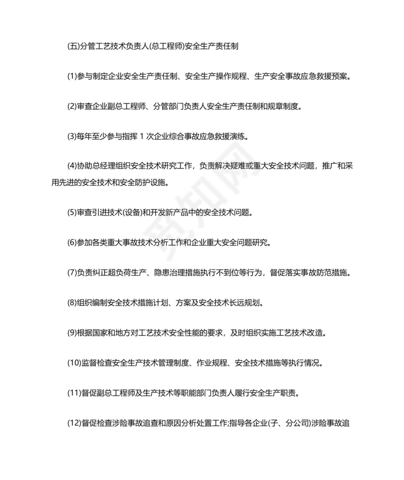 危险化学品企业全员安全生产责任制.docx