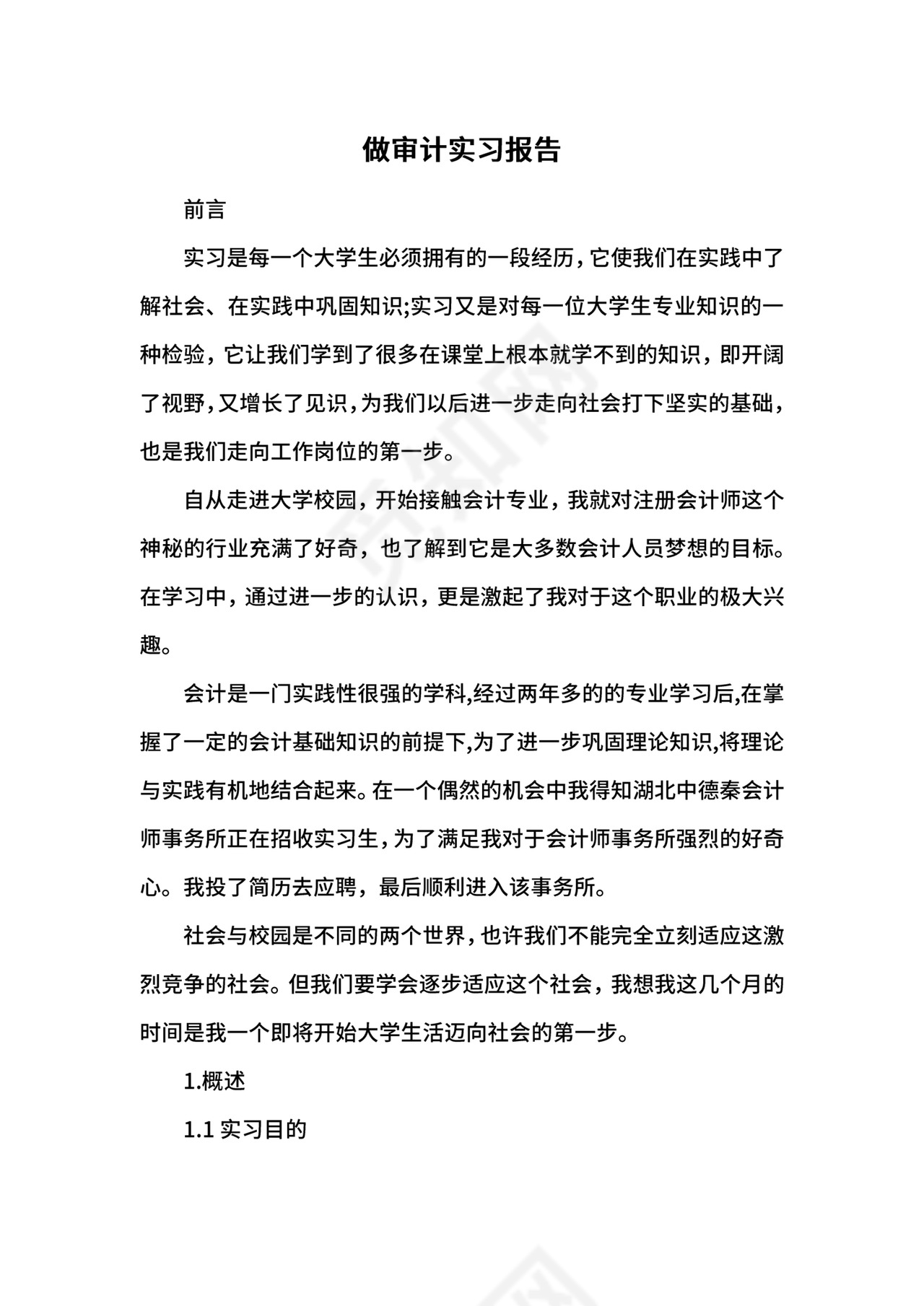 做审计实习报告.docx