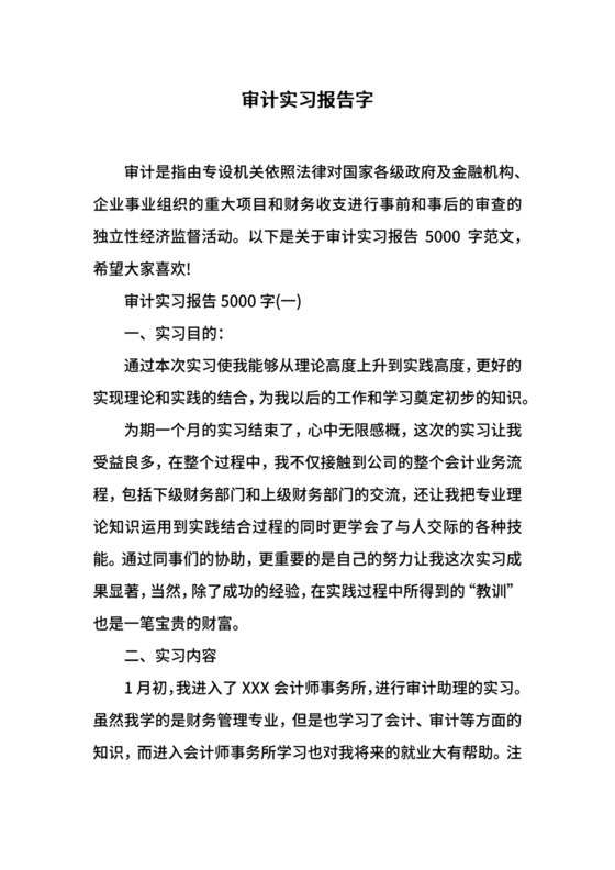 审计实习报告字.docx