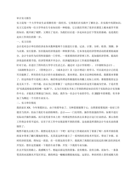 1000字的审计实习报告.docx