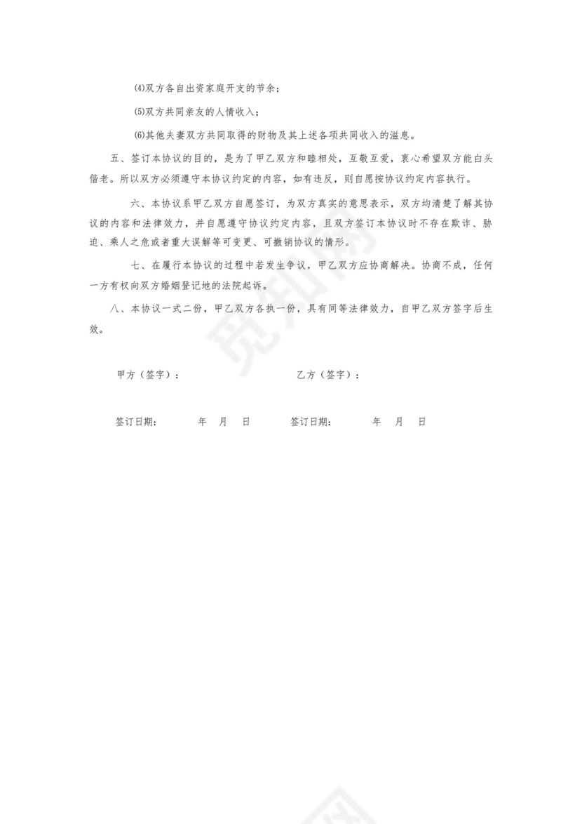 婚前有债务协议书5篇范本.docx