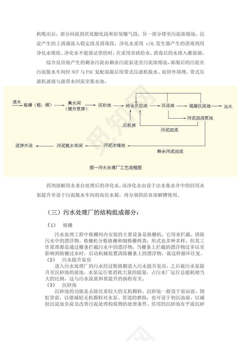 污水处理厂实习报告.doc