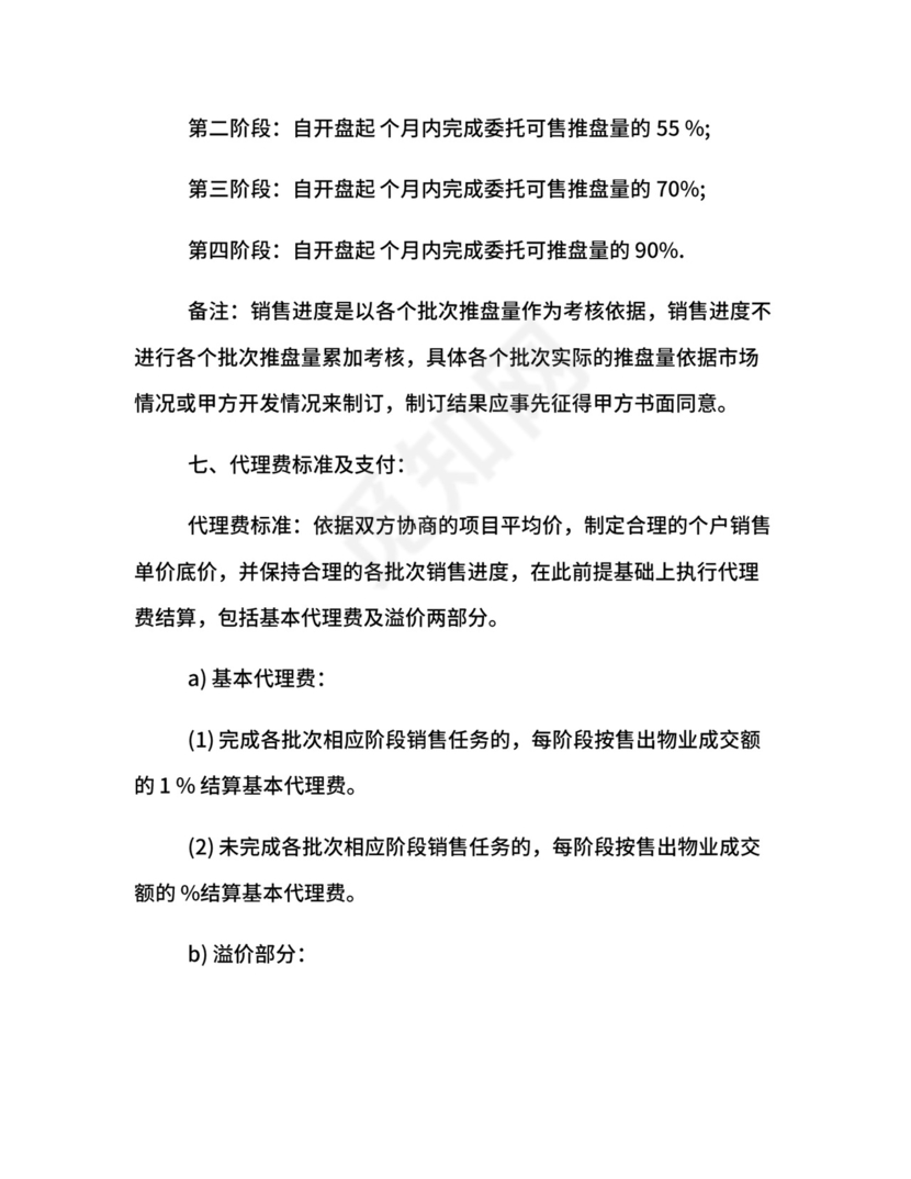 楼盘营销代理合同参考范本.docx