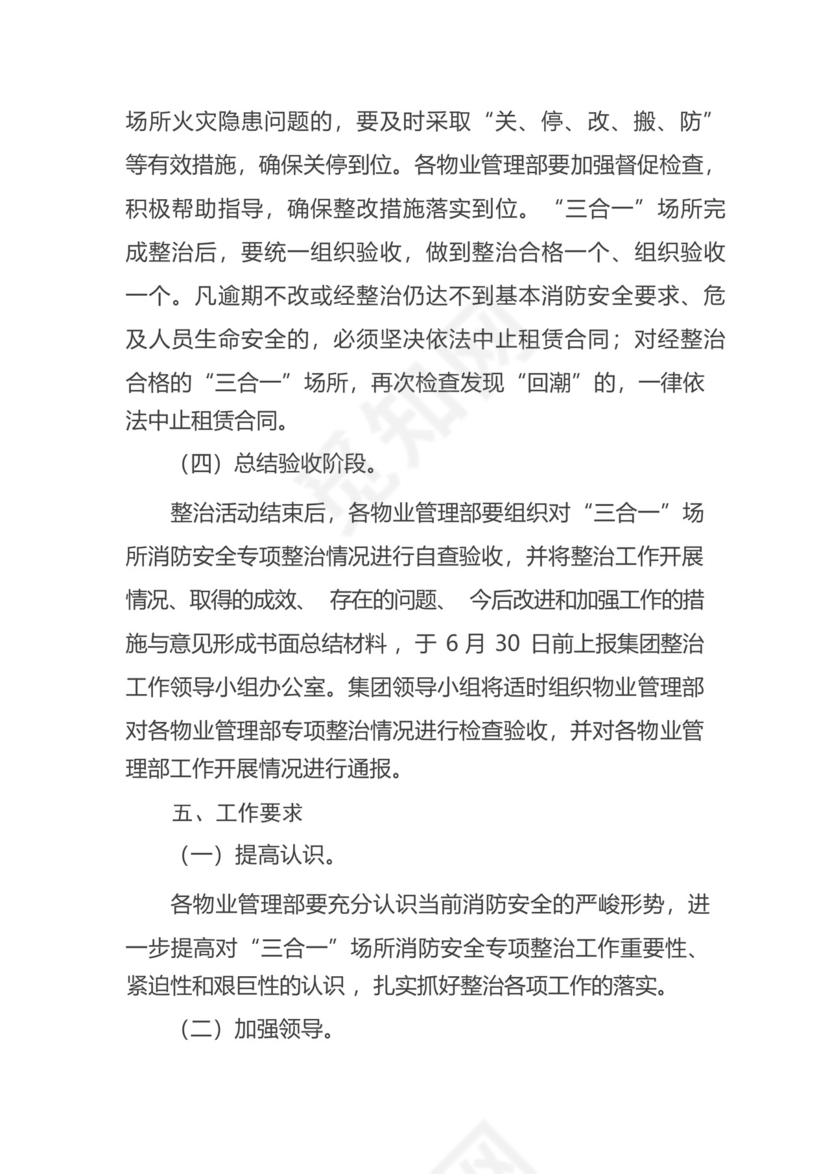 公司物业消防安全隐患排查方案6.docx