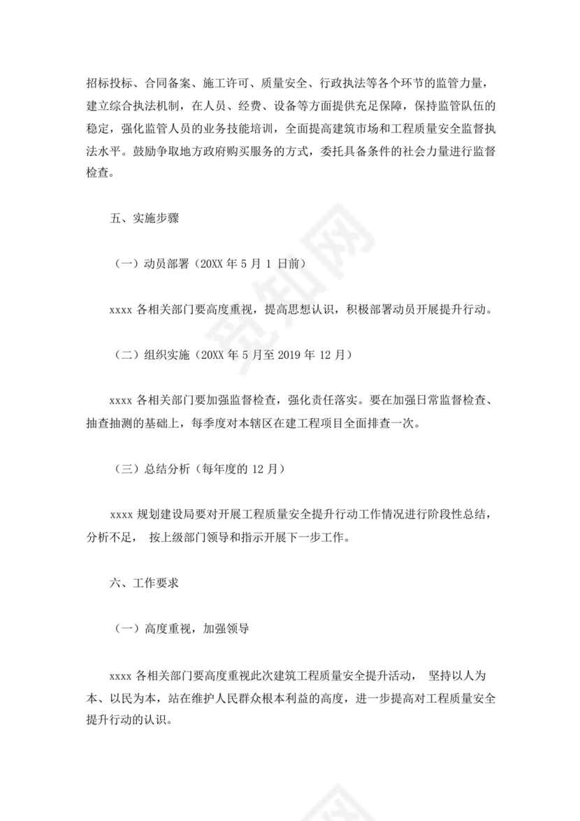 物业房屋安全隐患排查方案(最新).docx