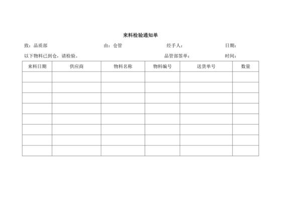 来料检验通知单.doc