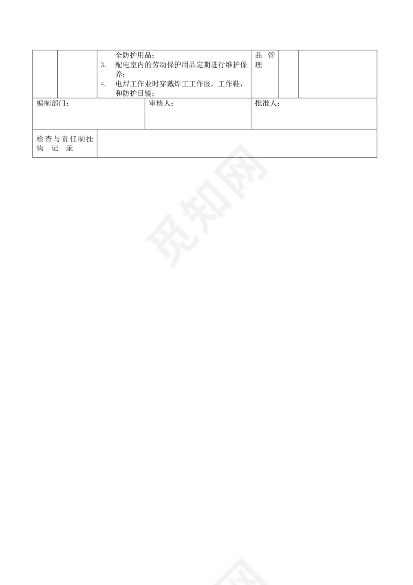 电气安全检查表.doc