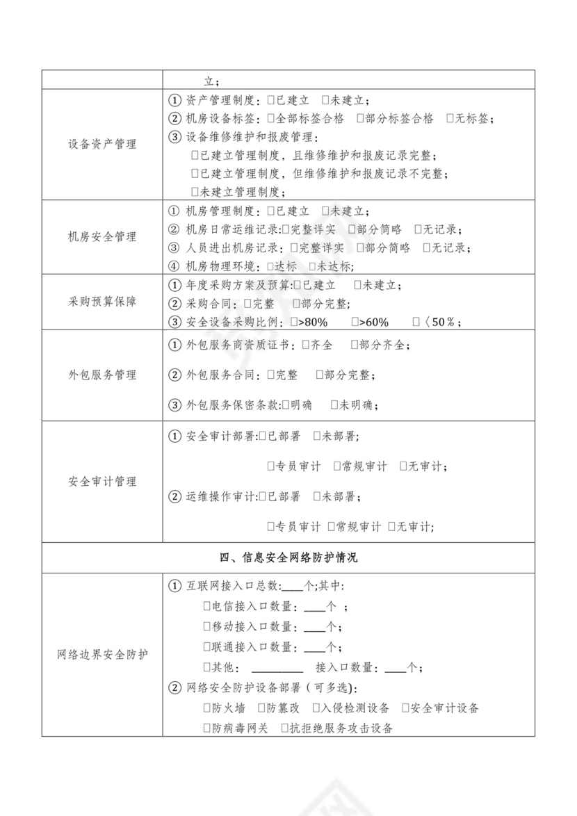 网络与信息安全检查表.docx