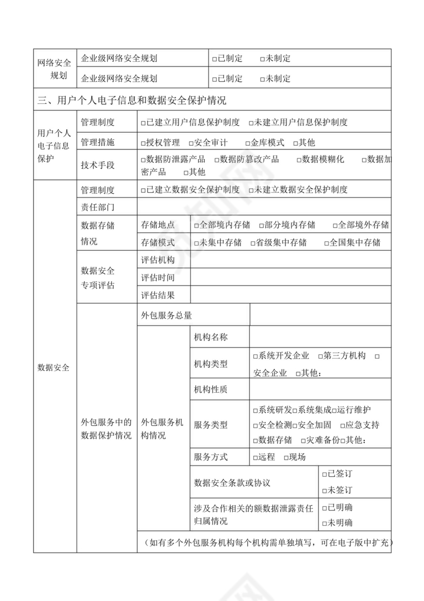网络安全检查表.doc