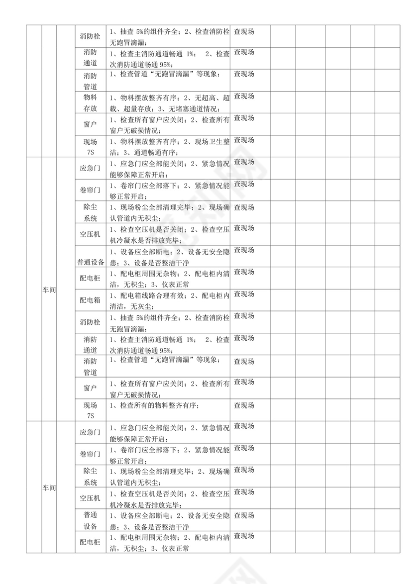 节前安全检查表.docx