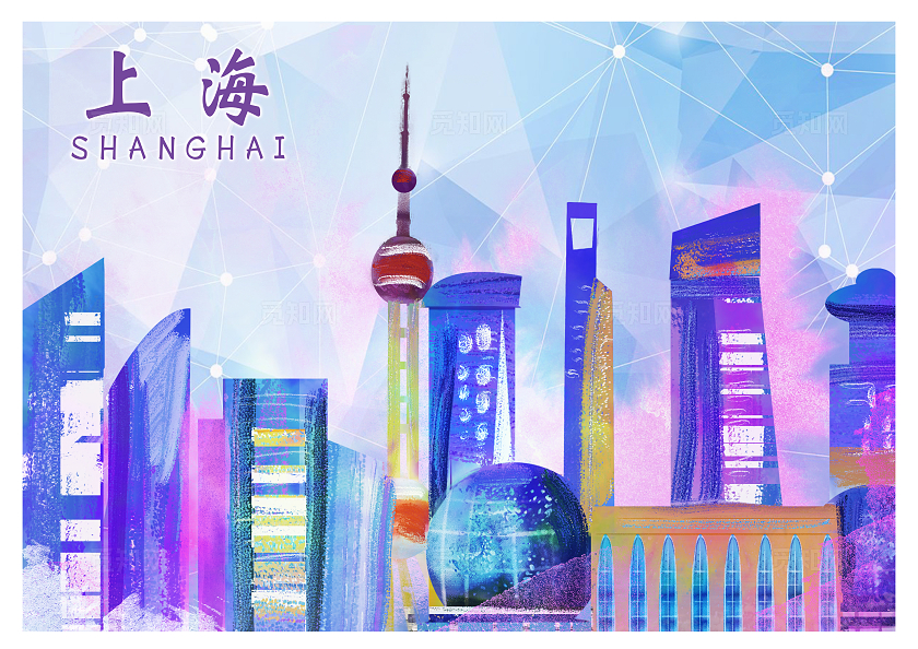 彩色卡通旅游明信片小报手抄报小学生手抄报