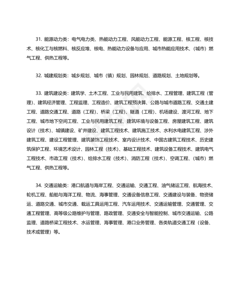 专业分类目录2024