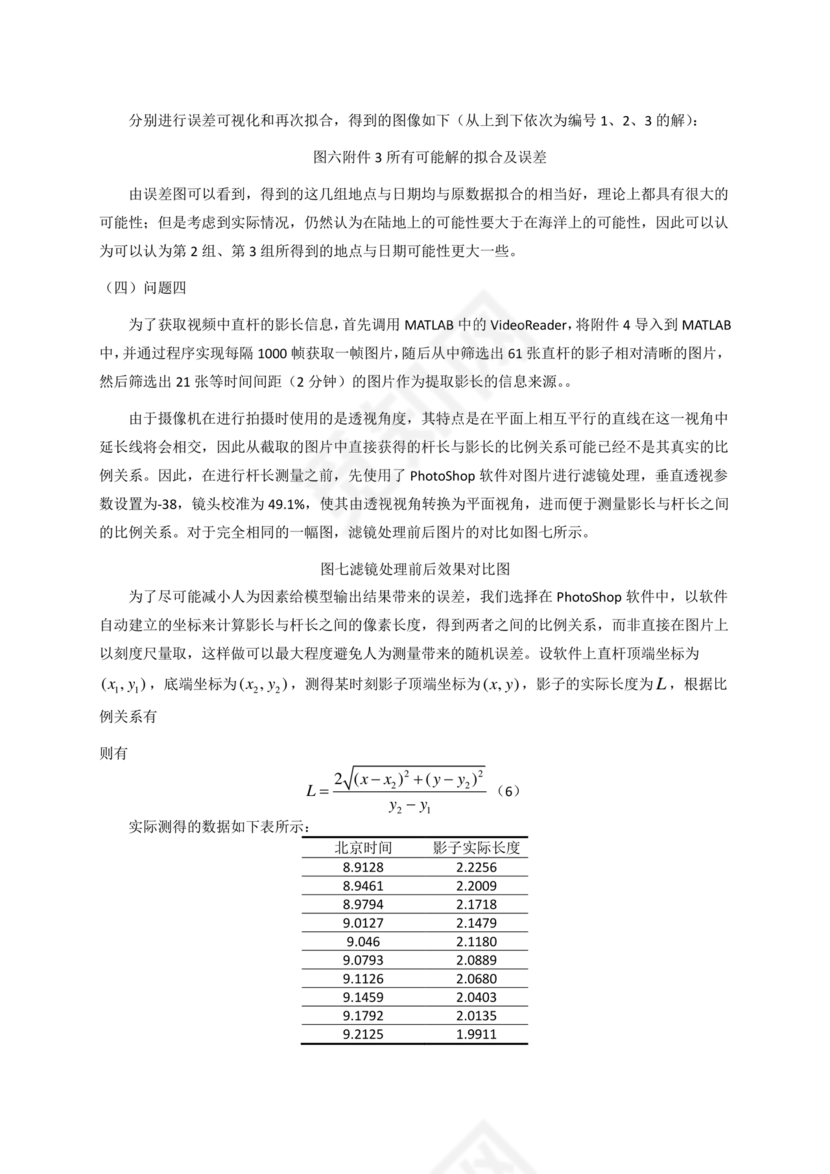 数学建模优秀论文