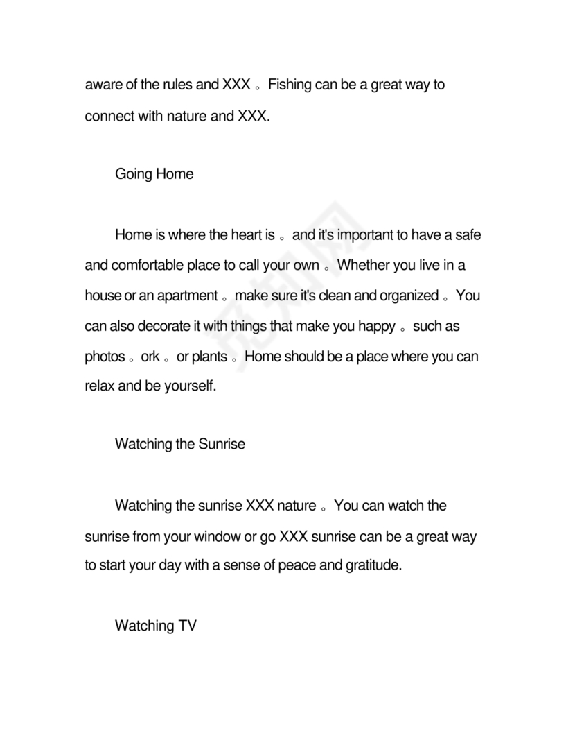 小升初英语试卷真题及答案