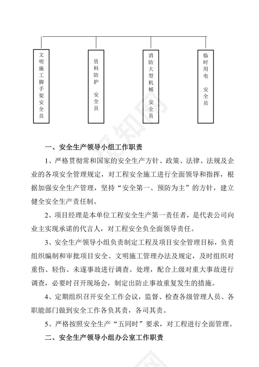 安全生产管理机构