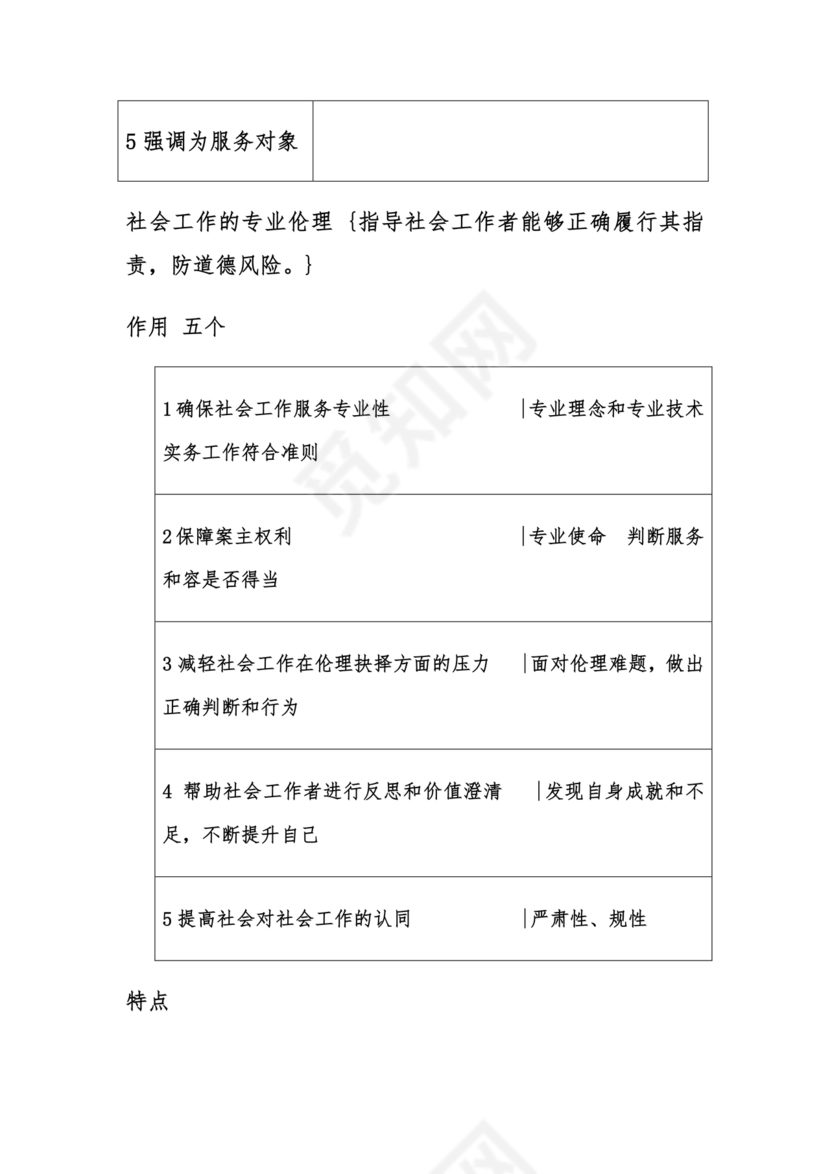 社会工作基础知识