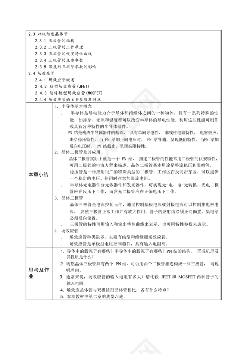 模拟电子技术基础