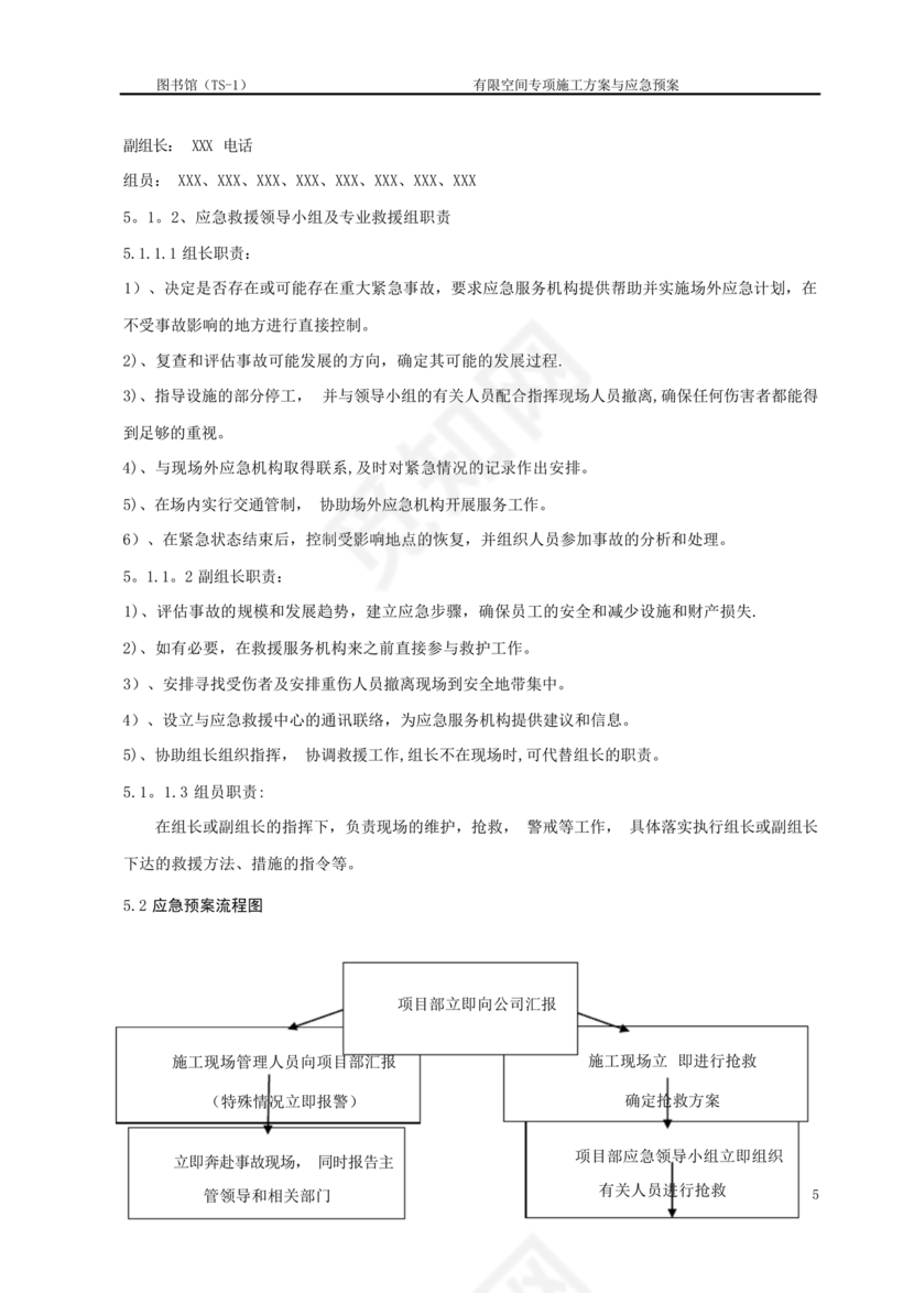 有限空间施工方案