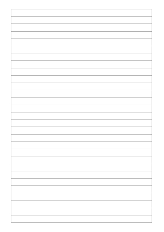 横格纸打印a6打印版