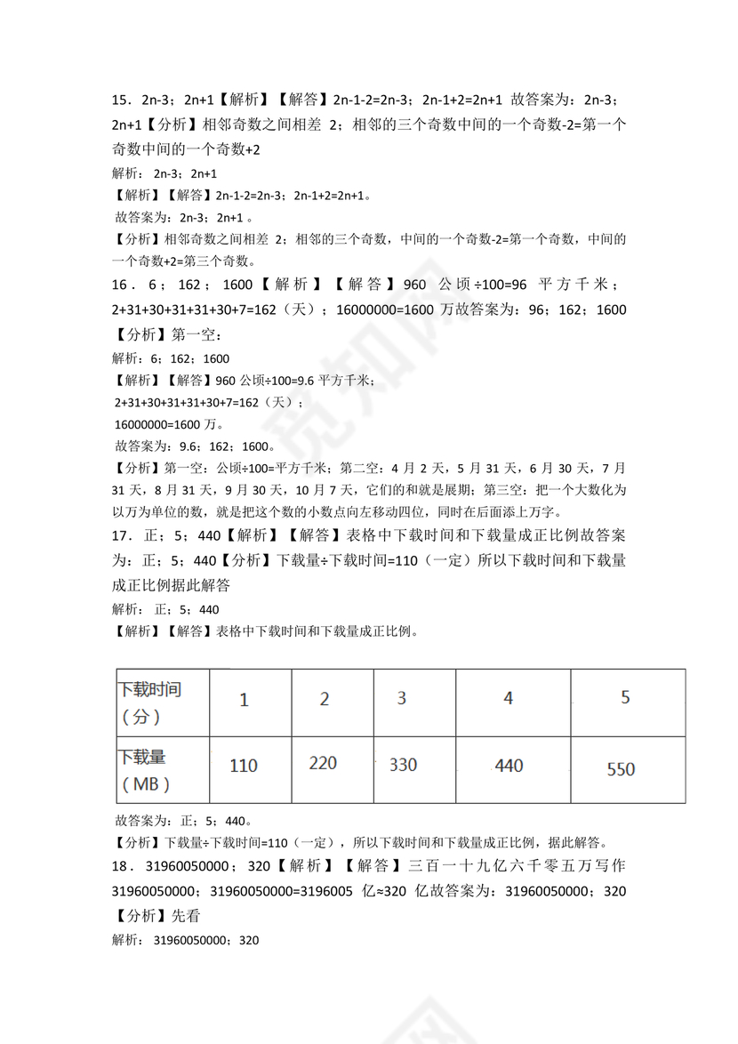 深圳小升初数学分班考试真题