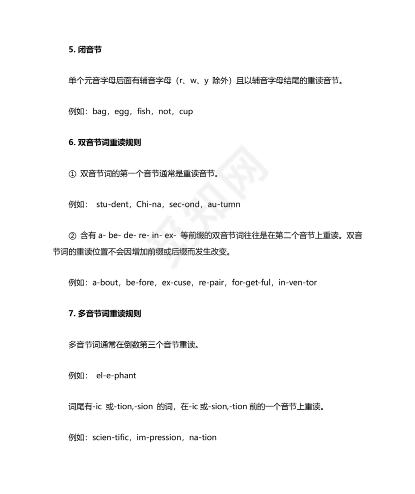 初一英语音标学习