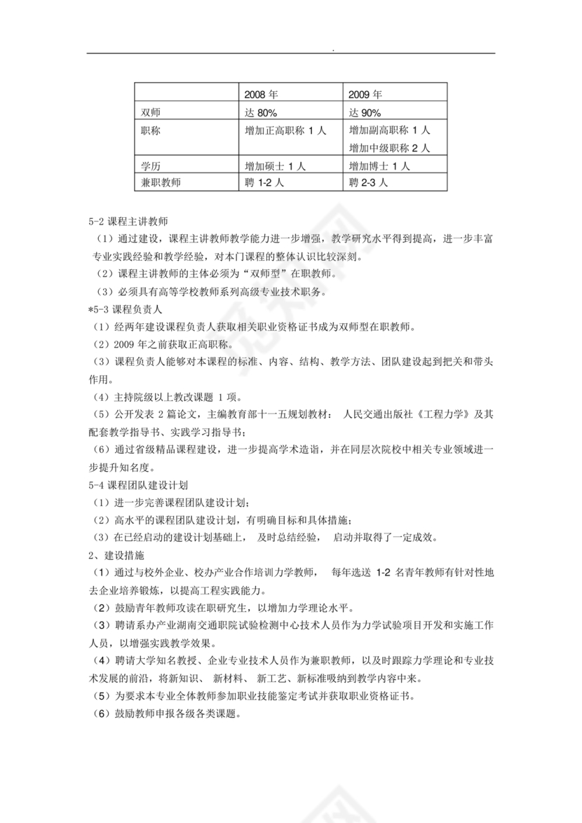 精品课程建设方案