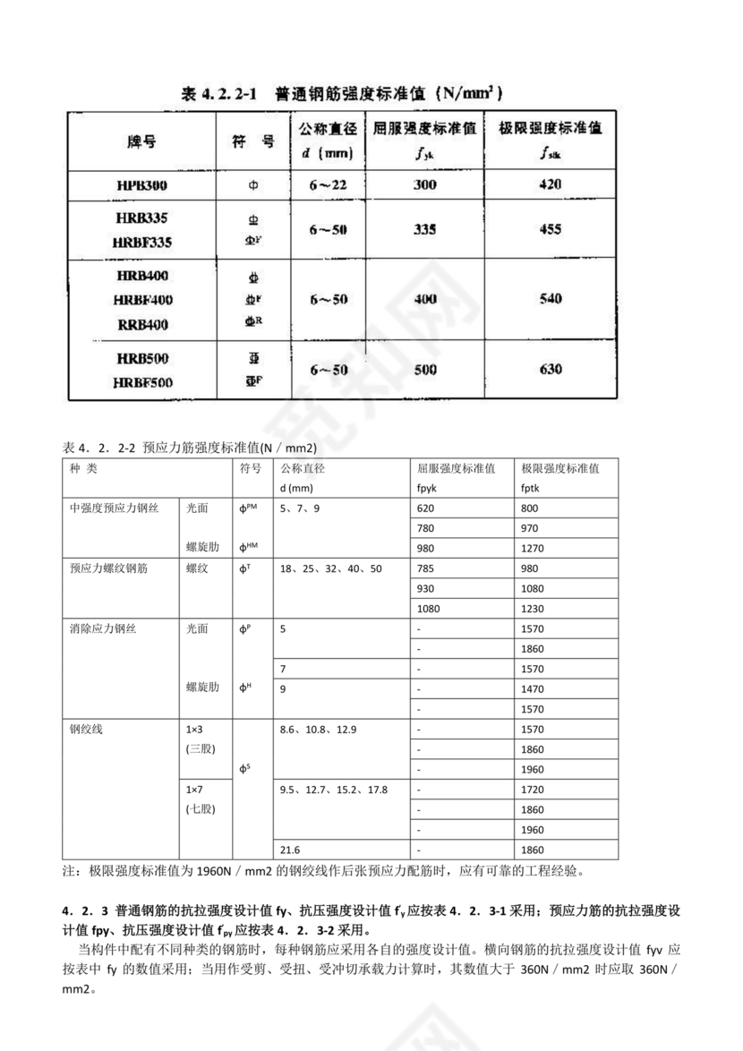 混凝土结构设计标准gb/t50010-2010