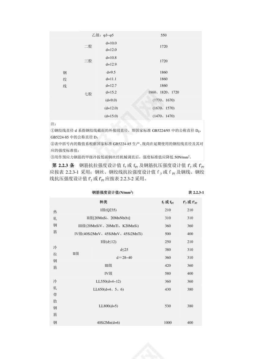 混凝土结构设计标准gb/t50010-2010