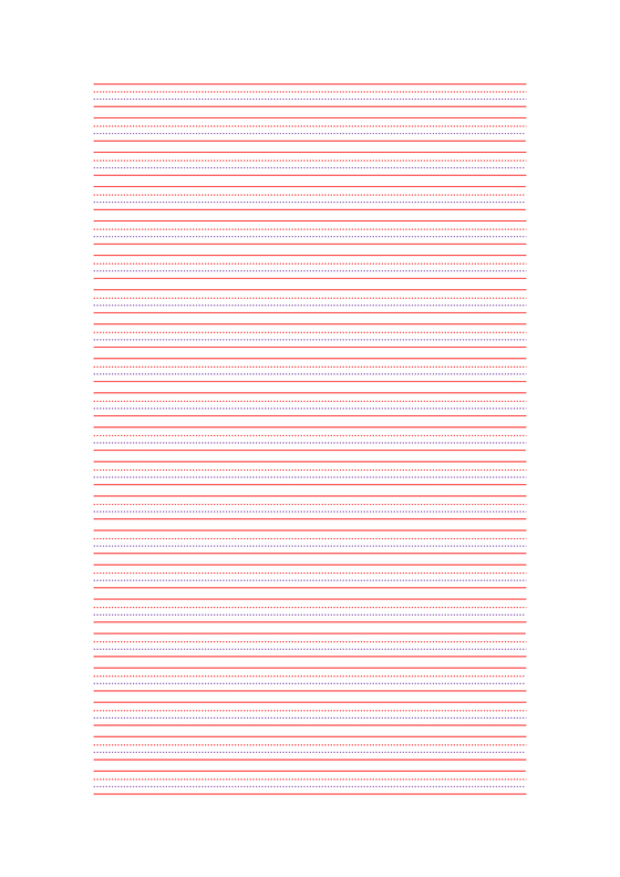 英语本子标准四线三格