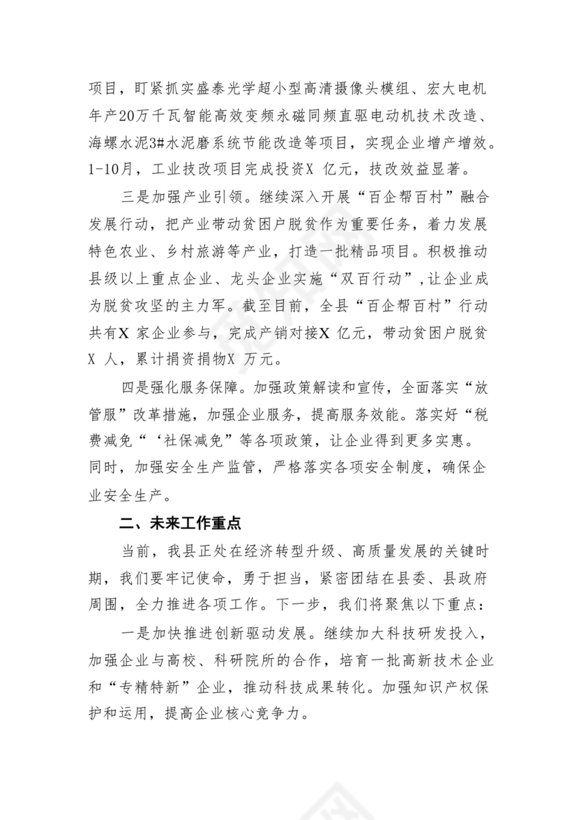 政府务虚会发言材料