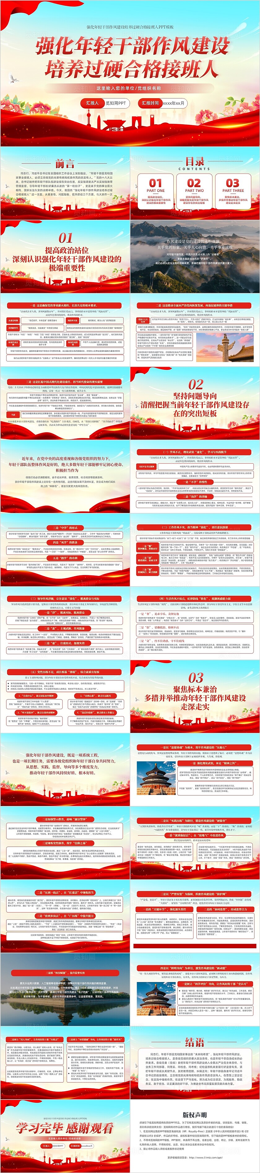 强化年轻干部作风建设培养过硬合格接班人PPT党建党课党政