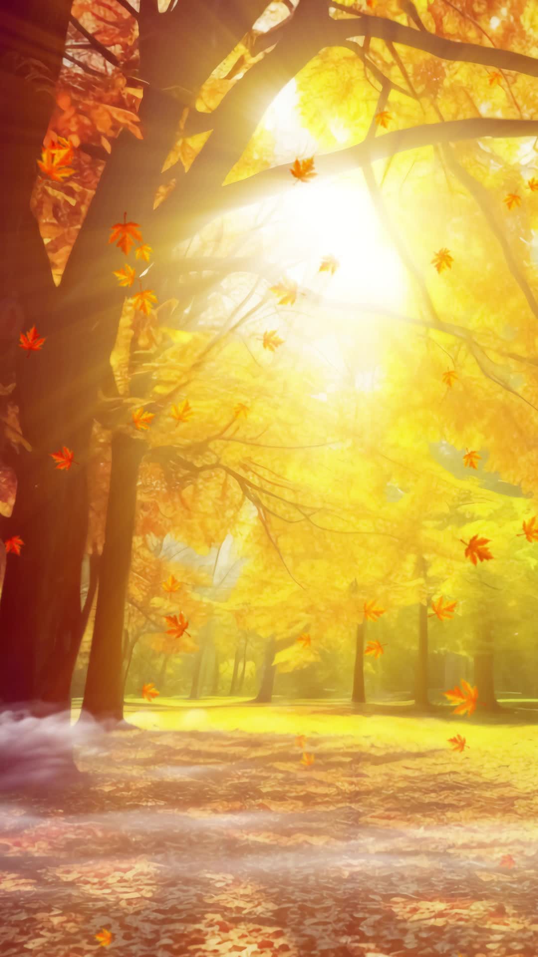 竖屏舞台直播风景背景视频直播背景