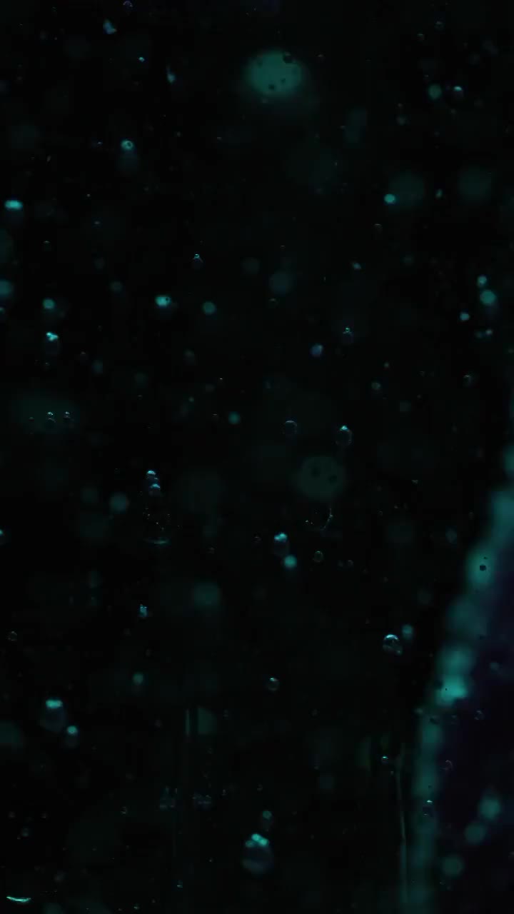 抽象彩色颜料墨水，彩色墨水运动，背景