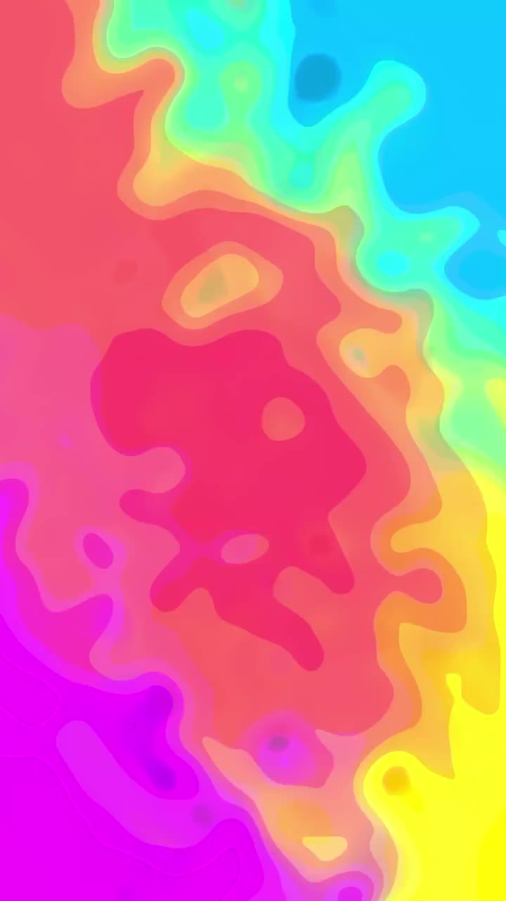 抽象动画，液体背景，美丽的数字绘画电影，抽象背景电影。全息渐变动画。股票视频土耳其-中东，抽象，动画-移动图像，艺术，背景股票视频土耳其-中东，4K Re