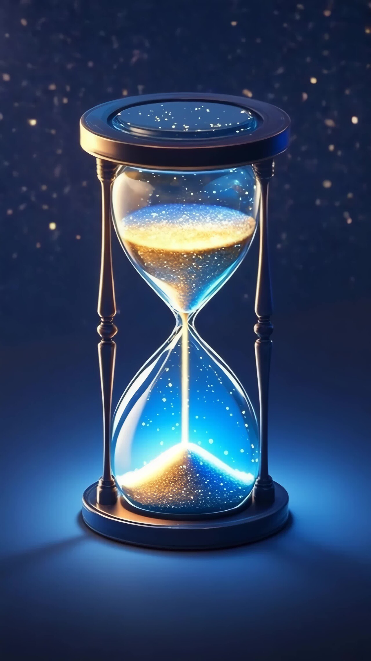 梦幻沙漏3D渲染画面