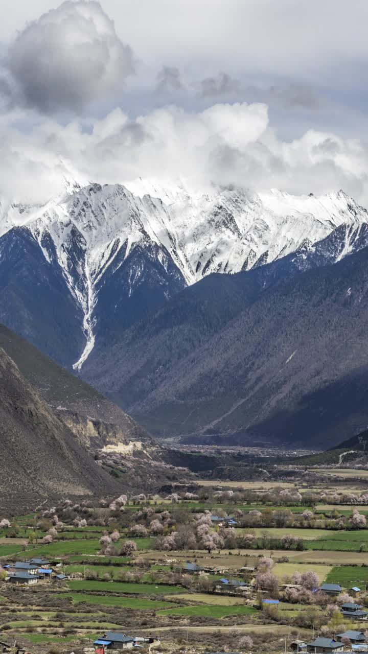美丽的自然风光，林芝，西藏